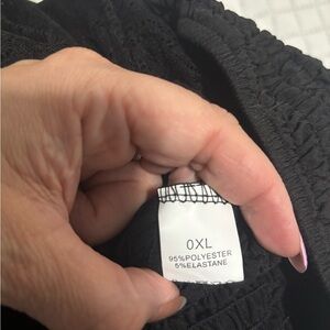 SHEIN Black Crop Top